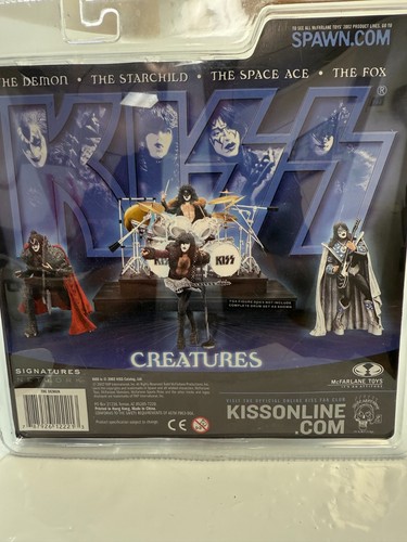 Figura The Demon Gene Simmons KISS Creatures nueva en caja McFarlane Toys 2002 - Imagen 4 de 4