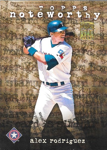 2001 Topps Baseball Topps Noteworthy ~ Pick Your Cards - Picture 4 of 5