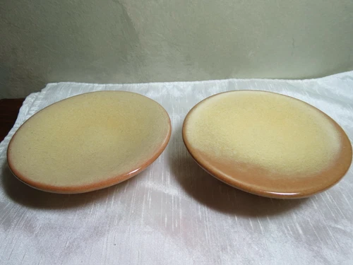 2 Frankoma Desert Gold Candle Holders #312