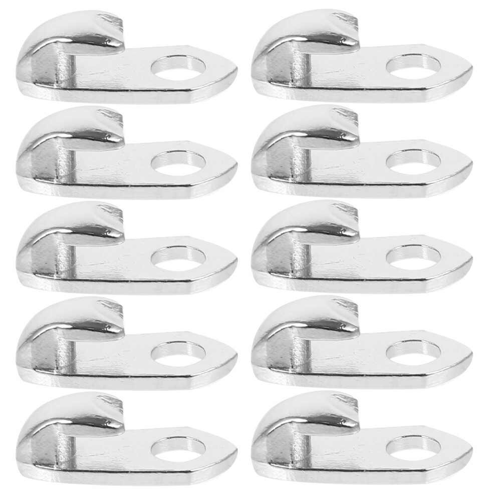 APL 20 Pezzi Accessori Pizzo Fibbia per Scarpe Fibbie Ganci Stivali Metallo