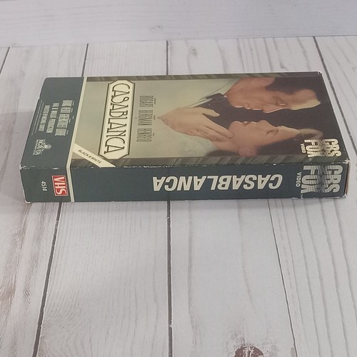 Casablanca VHS 1942 Romance Drama Humphrey Bogart Ingrid Bergman 84 Release - Picture 8 of 12