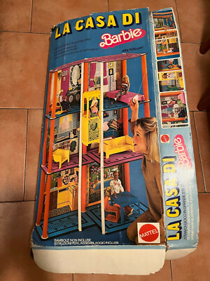 La Casa BARBIE con ascensore anni 70 con scatola originale, come