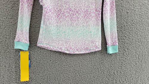 Max & Olivia Tight Fit Pajama Top & Scrunchie Big Girls 10 Multicolor Pullover - Picture 12 of 15