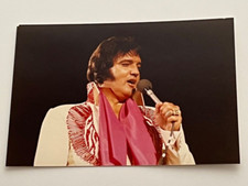 ELVIS PRESLEY ORIGINAL VINTAGE KODAK PHOTO HUNTSVILLE SET 6 MAY 31 1975 STAMPED