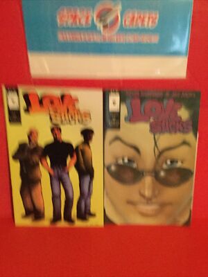 Lot Of 5 ACE Comics Love Sucks #1-4 2 #1s And Signed Jay Juch