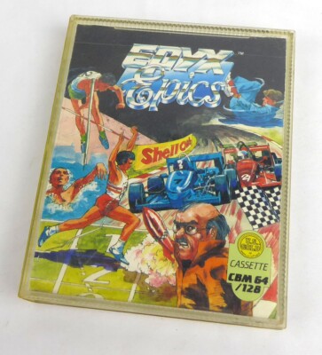 Commodore 64 C64 Spiel -- EPYX EPICS - Impossible Mission, Summer Games -- Tape