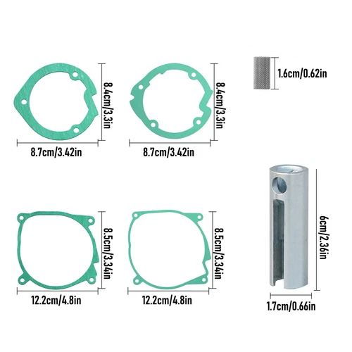 7x Kit de bujías incandescentes de cerámica y aire diésel para automóvil para calentador diésel chino 2KW-8KW - Imagen 2 de 14