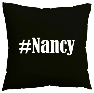 Kissenbezug #Nancy I love Nancy Schwarz 157906