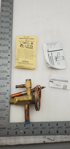 Ermerson Thermal Exoansion Valve HFSC 1/4 SW 45 Range -50F To -10F PN 066554