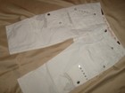 Rock Revival  Jeans 26 Crop Women's White Rhinestones studs Cargo Pants 26~~NEW! — photo 6