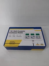 pH EC TDS Continuous Monitor pH ORP Meter for Home Growers, 7 in 1 pH EC PPM ...
