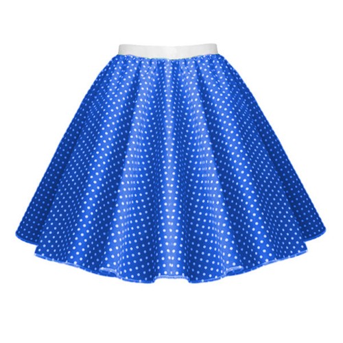 Falda de Rock Roll Niñas Lunares Falda de Baile Elegante Vestido GRASA Disfraz - Imagen 7 de 11