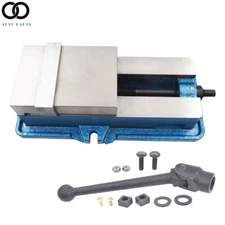 5" Lockdown CNC Milling Machine Bench Vise Clamping Vice Precision Without Base