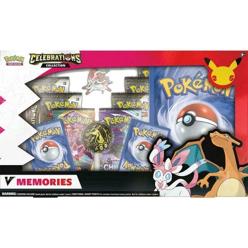 Pokémon Trading Card Game Celebrations: V Memories Collection, Sofort lieferbar! Versiegelt!
