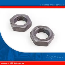 2 X OE Standard Rear Axle Hub Nuts - M16 X 1mm - Audi VW Seat - N0111671