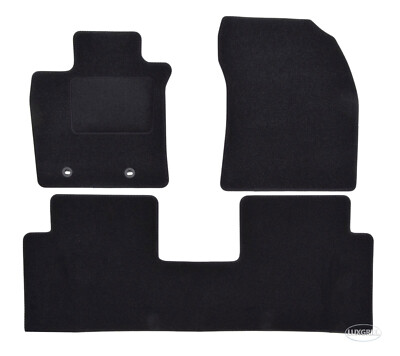 Fußmatten Automatten Velours Für Toyota Avensis 2009-2018 3-Tlg Oval Bef.