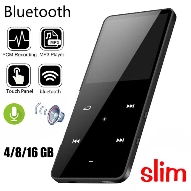 Bluetooth 8GB MP3 MP4 Music Player With FM Media Player 1.8inch Touch