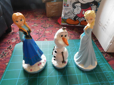 Frozen großer Gartenschmuck Wichtel - Elsa Olaf Anna