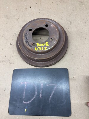 D0OE-6312 CRANK SHAFT CRANKSHAFT PULLEY DUAL SHEAVE MUSTANG COUGAR TORINO CYCLON