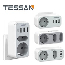 Steckdosenadapter 1-3 Fach Mehrfachsteckdose ...