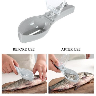 Fish Scale Remover Cleaner Scaler Descaler Home Kitchen UK Tool K5I4