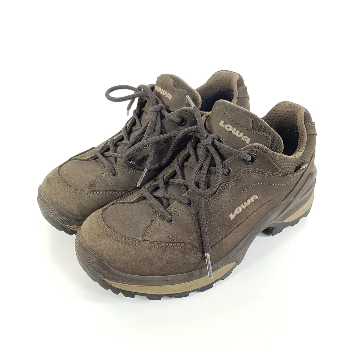 Chaussures De Randonnée Lowa Renegade GTX Mid WS Pour Femme, Cuir, Coloris Sable, Neuves