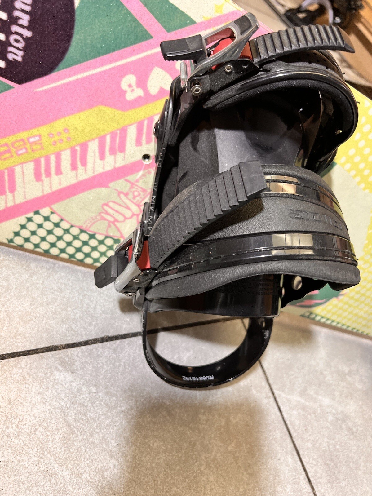 BURTON CHICKLET SNOWBOARD 121 WITH BURTON BINDINGS GOOD eBay