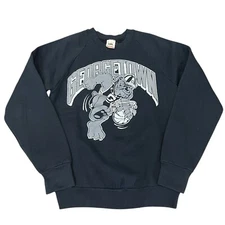 Vintage Georgetown Hoyas Sweatshirt 90s NCAA Basketball Iverson Sz Medium