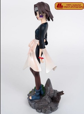 Anime Ninja Nohara Rin Cute Girl Stand Figure Statue Toy Gift Desk