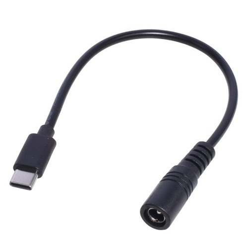 USB C Male to DC5.5X2.1mm Female Power Extension Charge Cable Charging Cord - Picture 5 of 8