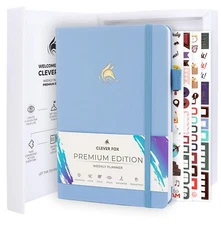 Clever Fox Planner Premium Edition – Undated Luxurious Weekly & Monthly Pl