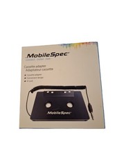 MOBILESPEC MBS13251 Dual Position Cassette Adapter CD/MD/MP3 4' Cord