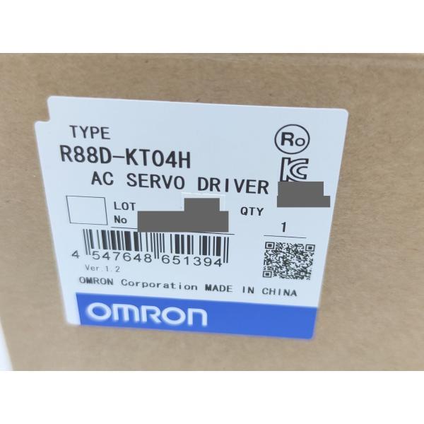 Unused Genuine Box with stains or damage Omron R88D-KT04H Unused Genuine Box with stains or damage Omron R88D-KT04H