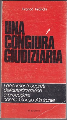 Franken, Eine gerichtliche Verschwörung, Bürgerverlag, Admiral, 1974