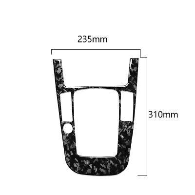 Hot Carbon Fiber Gear Shift Lever Panel Trim for Audi A4 B8 S4 RS4 2009-2012