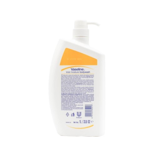 Vaseline Total Moisture 1L Body Wash For Clean & Nourished Skin Brand New - Picture 3 of 5