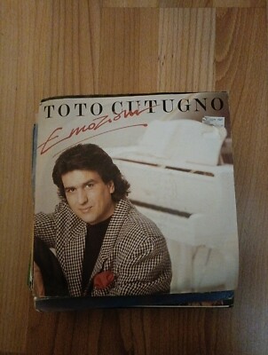 Eurovision winning singer Toto Cutugno | 7'' | Emozioni (1988)