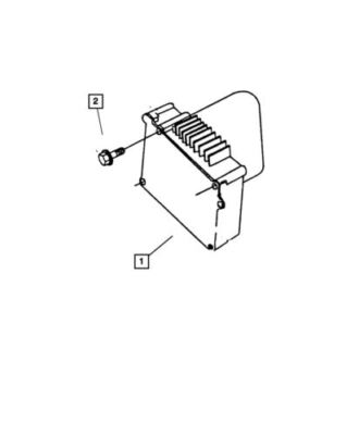 Genuine Mopar Powertrain Control Module R5127684AA