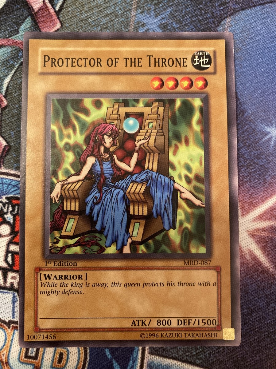 アナ ドリームボーン トレーディングカード AA) Protector of the Throne - MRD-087 - Common 1st Edition YuGiOh