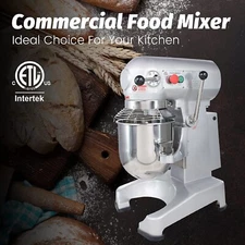 Hakka Commercial Food Mixer 10Qt Dough Mixer Pizza Bakery Mixing Machine 400W