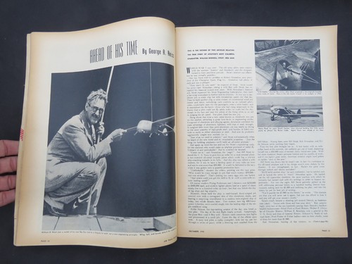 Air Trails Magazine December 1943 WWII Era, Grumman Hellcat - Picture 3 of 4