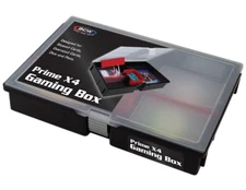 BCW Prime X4 Gaming Box Black 4x Deck Holder MTG TCG Dice Tray Organizer LTD
