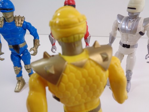 1991 Lanard Toys Atomic Power Ranger Warriors 6" Scale Set 4 Figuren Konvolut - Bild 17 von 20