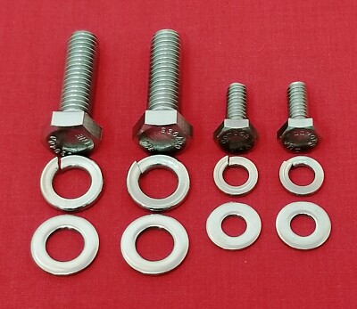 Sbc Starter Bolts Small Block Engine Hex Bolt Kit For Chevy 265 - Foto 11