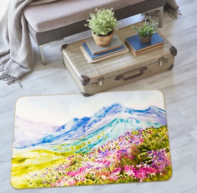 3D Color Mountain NAO6660 Game Rug Mat Elegant Photo Carpet Mat Fay