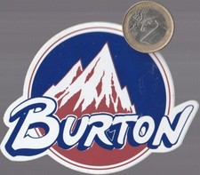 Autocollant. Sport. Ski. Snowboard. BURTON