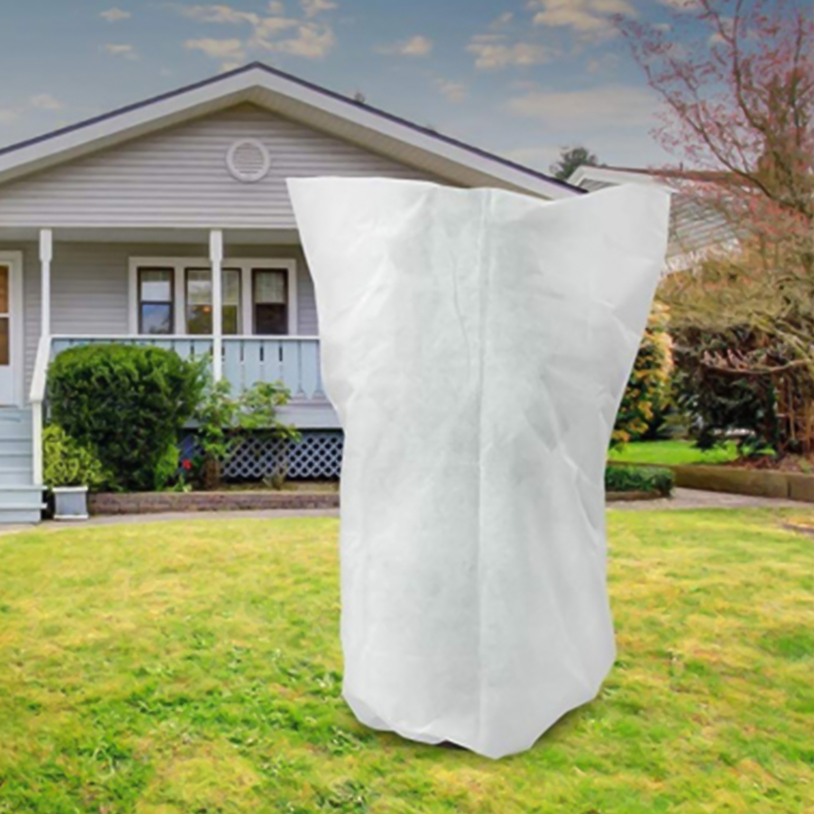 US Plant Cover Freeze Frost Protection Bag Fabric Garden Shrubs Bags