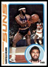 1978-79 TOPPS BASKETBALL SET BREAK GARFIELD HEARD PHOENIX SUNS #54