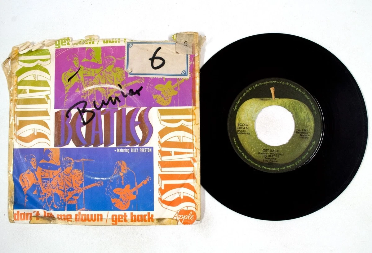 The Beatles Billy Preston Get Back Don t Let Me Down 7