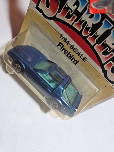 1981 ERTL PONTIAC FIREBIRD TOY CAR UNOPENED REPLICA SERIES BLUE 1884 1/64 SCALE - Picture 10 of 13